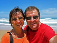 SouthAfrica 2004-76  Brenton on the Sea : Süd Afrika 2004 10-11, Annette, Christoph